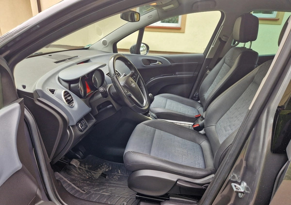 Opel Meriva cena 25500 przebieg: 162000, rok produkcji 2010 z Chocz małe 254
